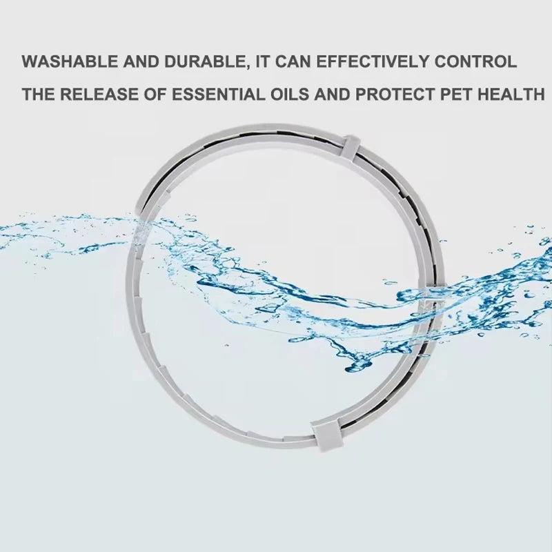 Anti-Flea & Tick Waterproof Collar for Dogs & Cats - 8-Month Protection